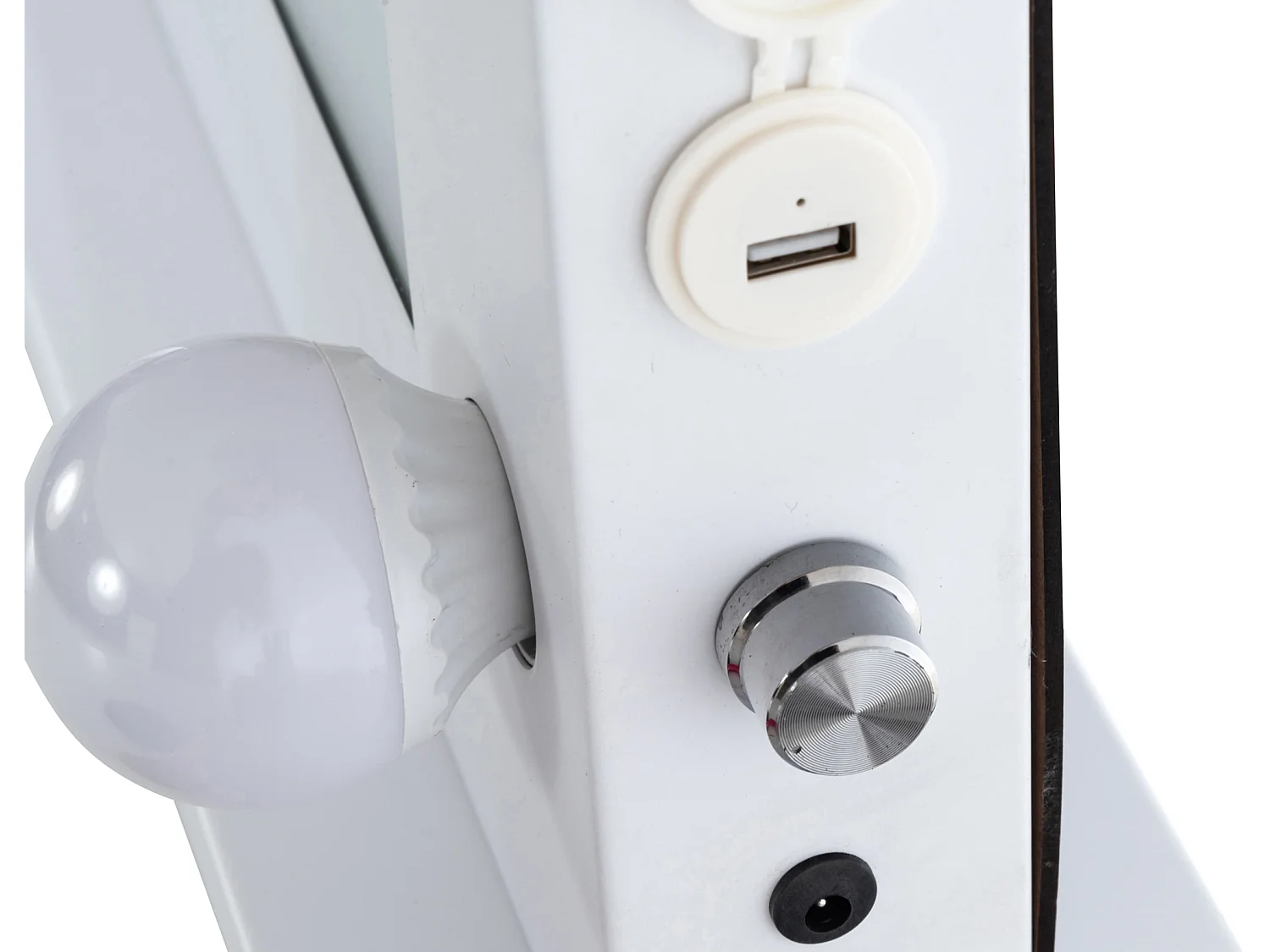 Miroir Led de Maquillage - Plastique & Plastique - Blanc - Visalia