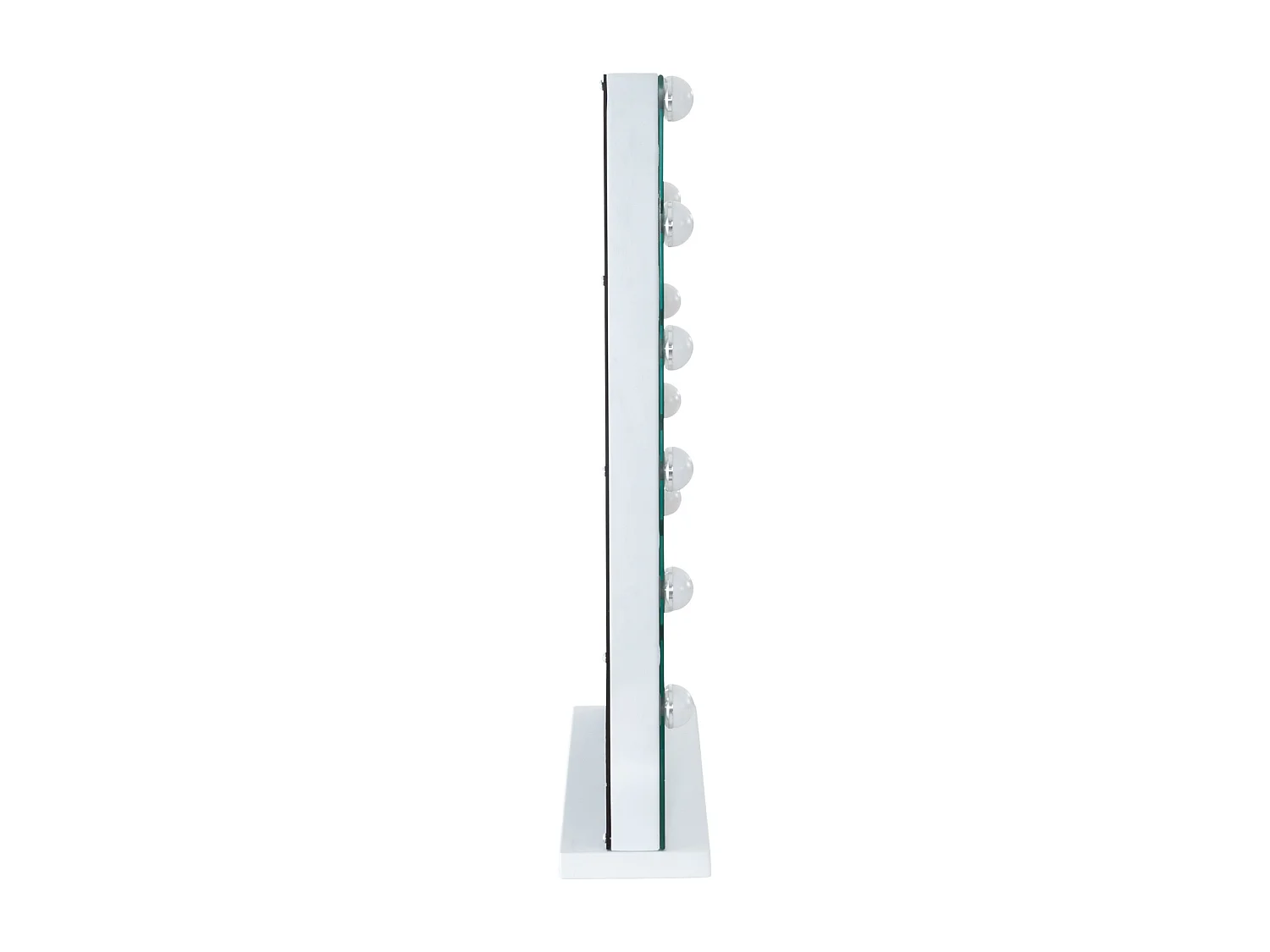 Miroir Led de Maquillage - Plastique - Blanc - Murrieta
