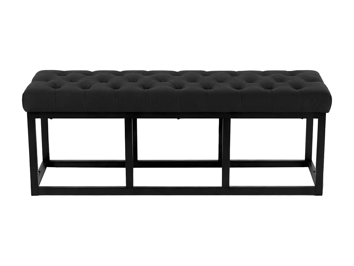 Banquette - Velours - Noir - Polson