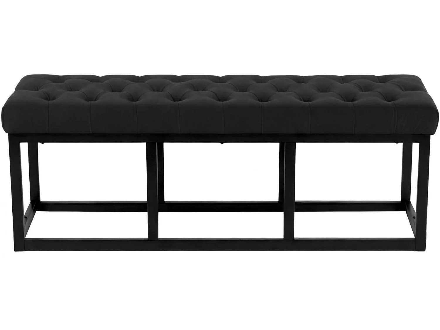 Banquette - Velours - Noir - Polson