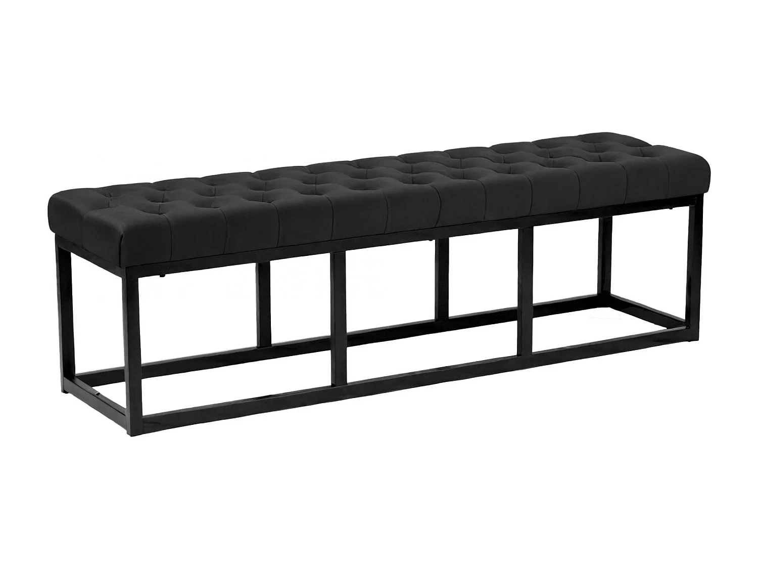 Banquette - Velours - Noir - Polson
