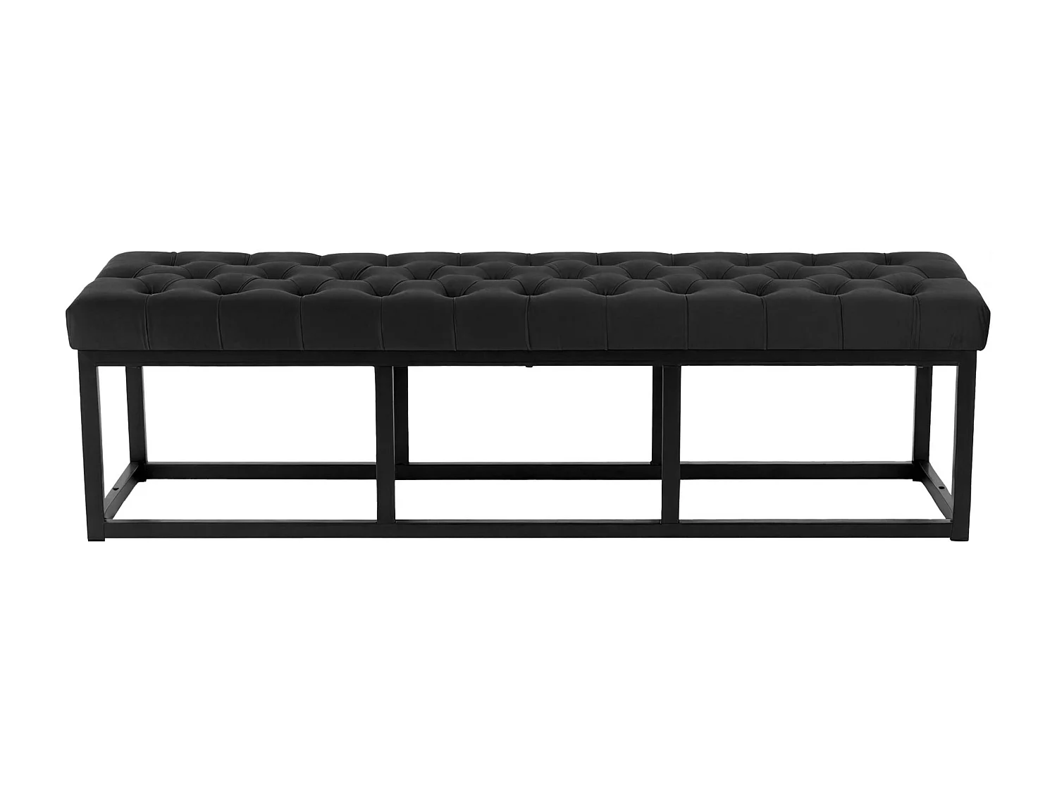 Banquette - Velours - Noir - Polson