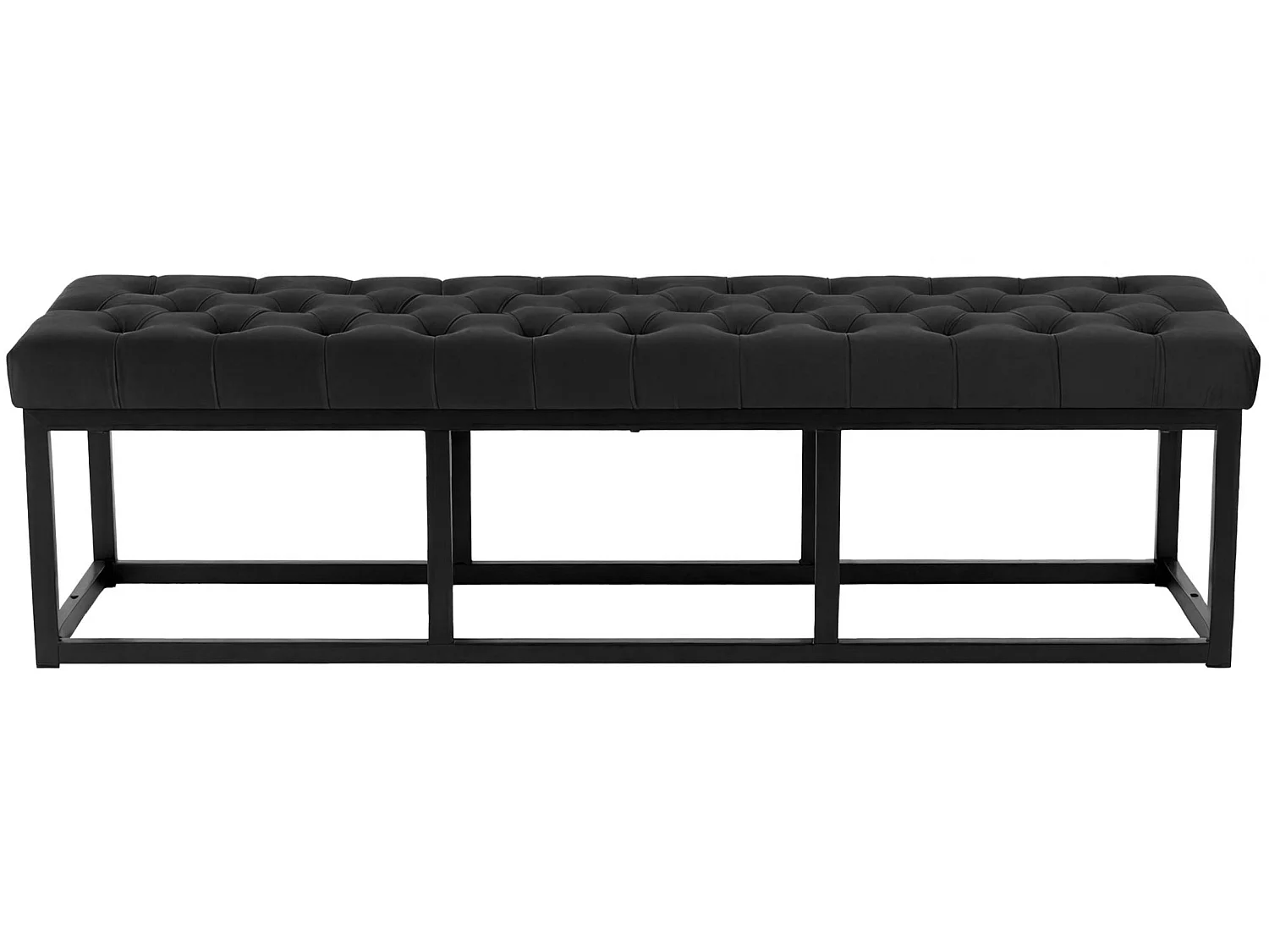 Banquette - Velours - Noir - Polson