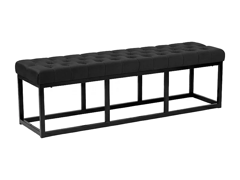 Banquette - Velours - Noir - Polson