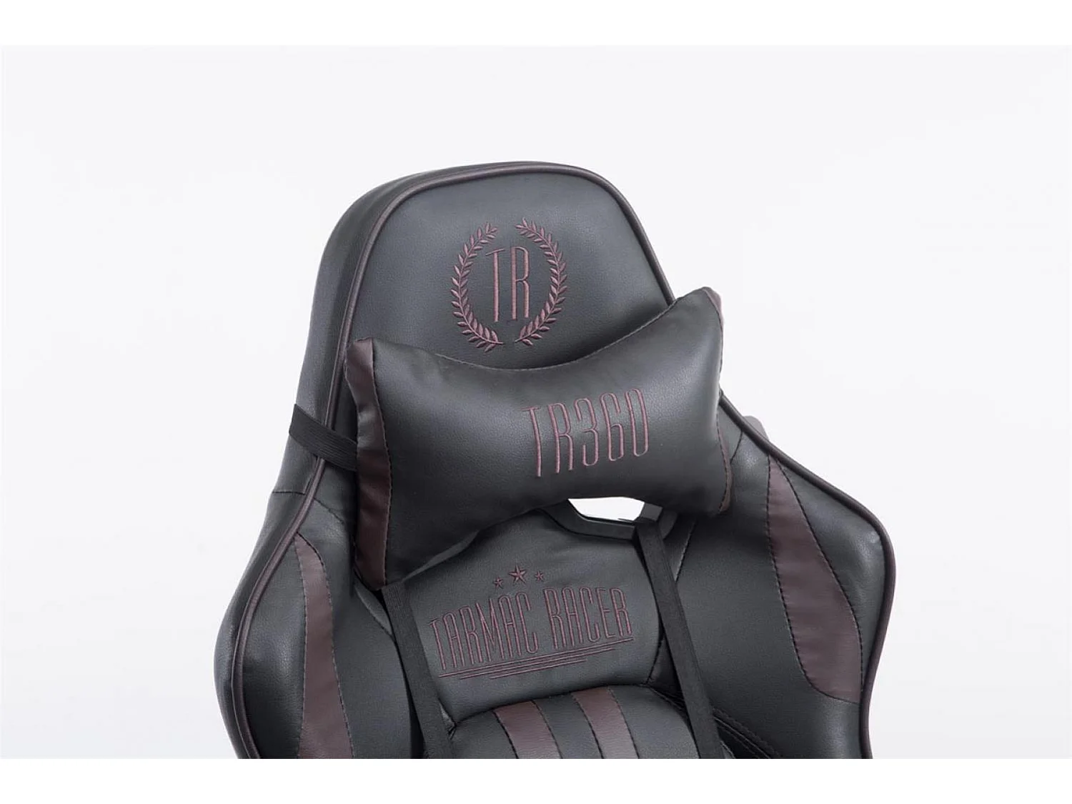 Chaise de bureau - Similicuir - Noir / Marron - Limit