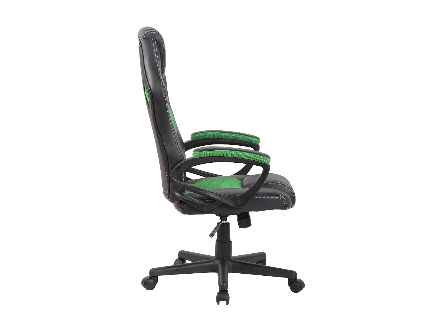 Chaise de bureau - Similicuir & Plastique - Vert - Fire