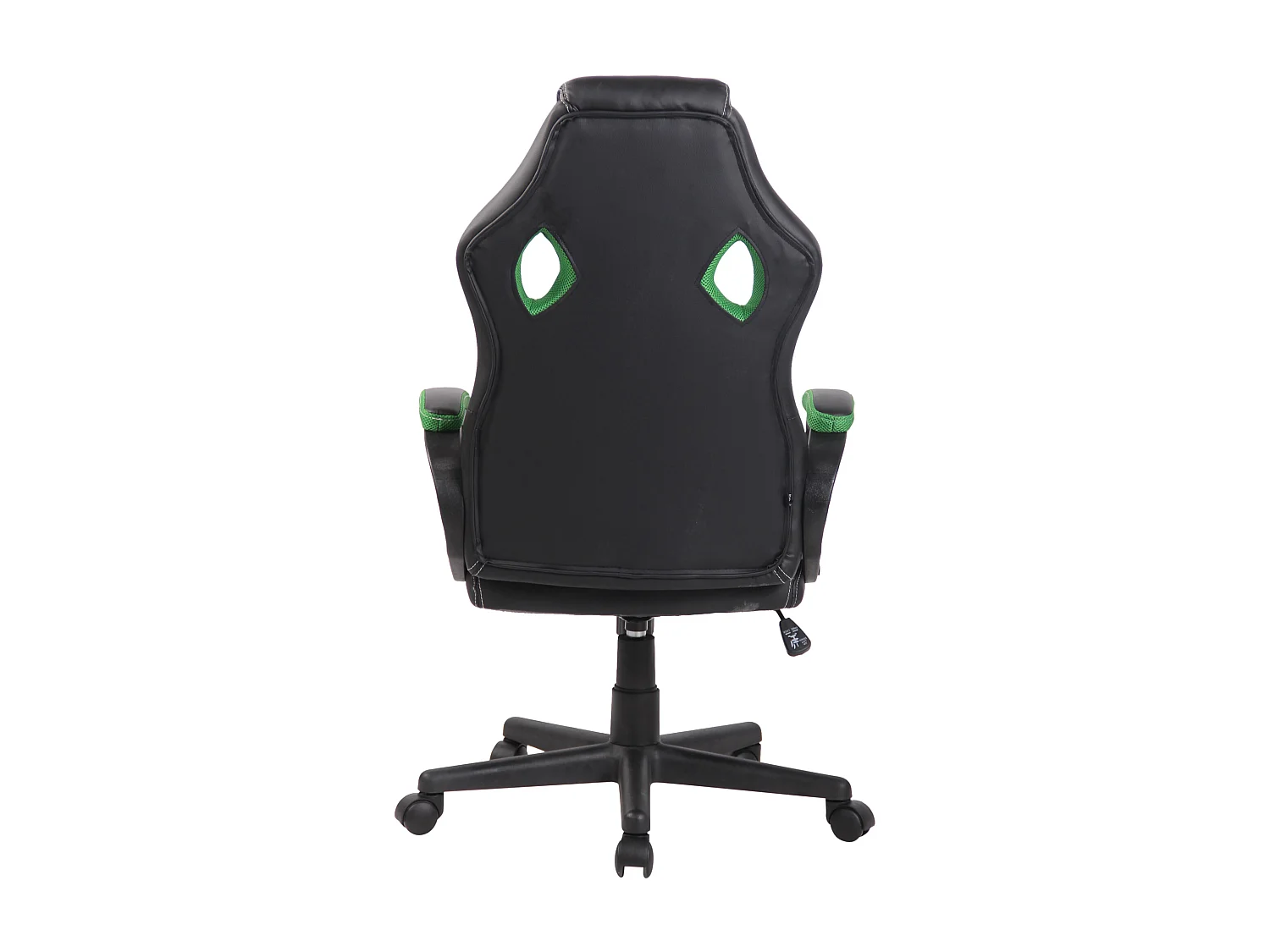 Chaise de bureau - Similicuir & Plastique - Vert - Fire