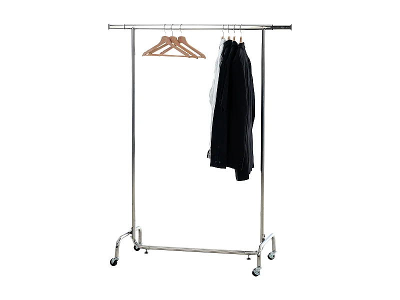 Kledingrek - Metalen -  x 51 x cm - roestvrij staal - Haldia