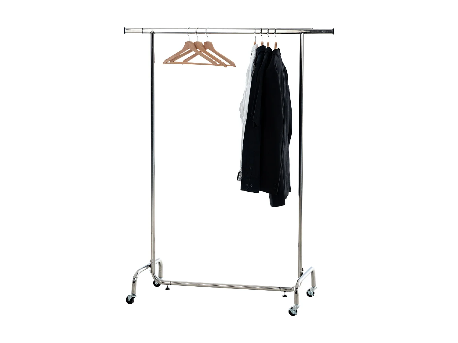 Kledingrek - Metalen -  x 51 x cm - roestvrij staal - Haldia