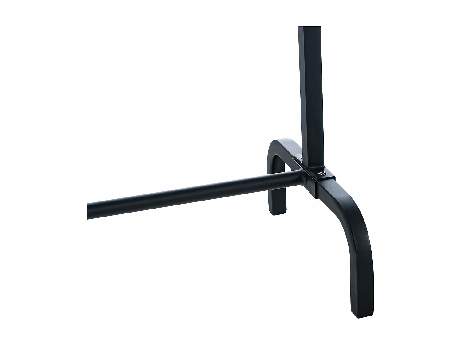 Perchero - Metal - 150x38x120 cm - Negro - Lara