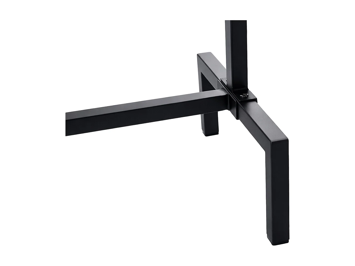 Kledingrek - Metaal - 120x38x120 - zwart - Melva