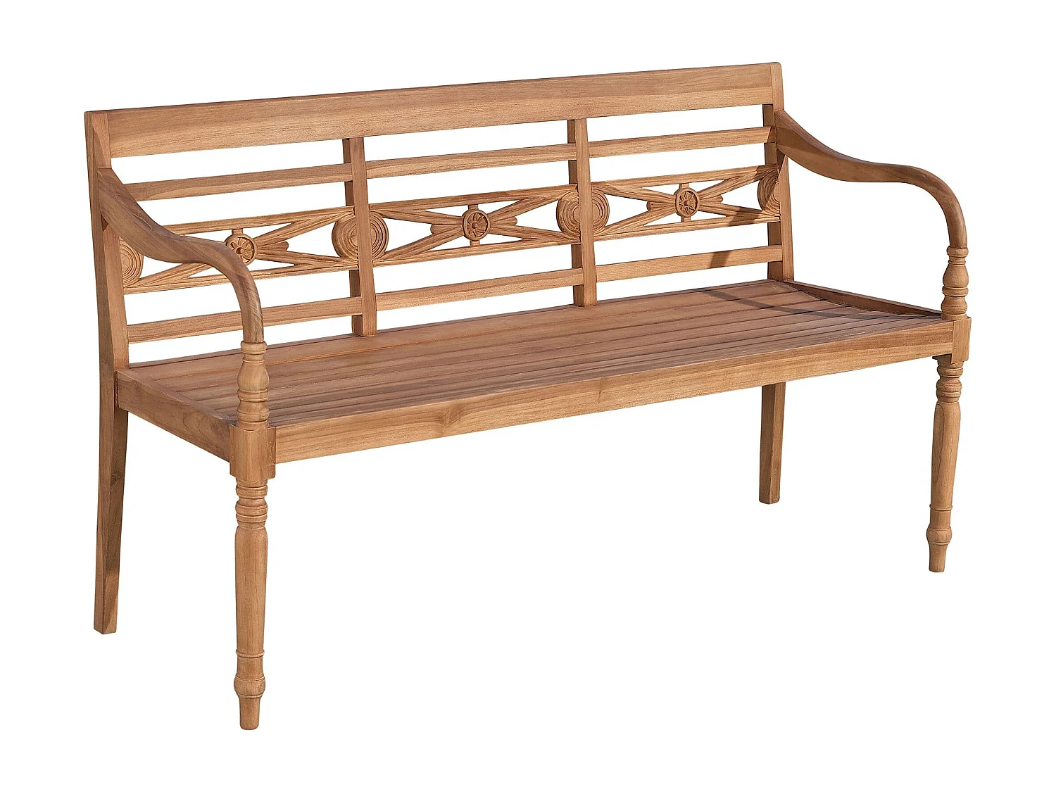 Banco de jardín - Madera - Teca - Maryland V2