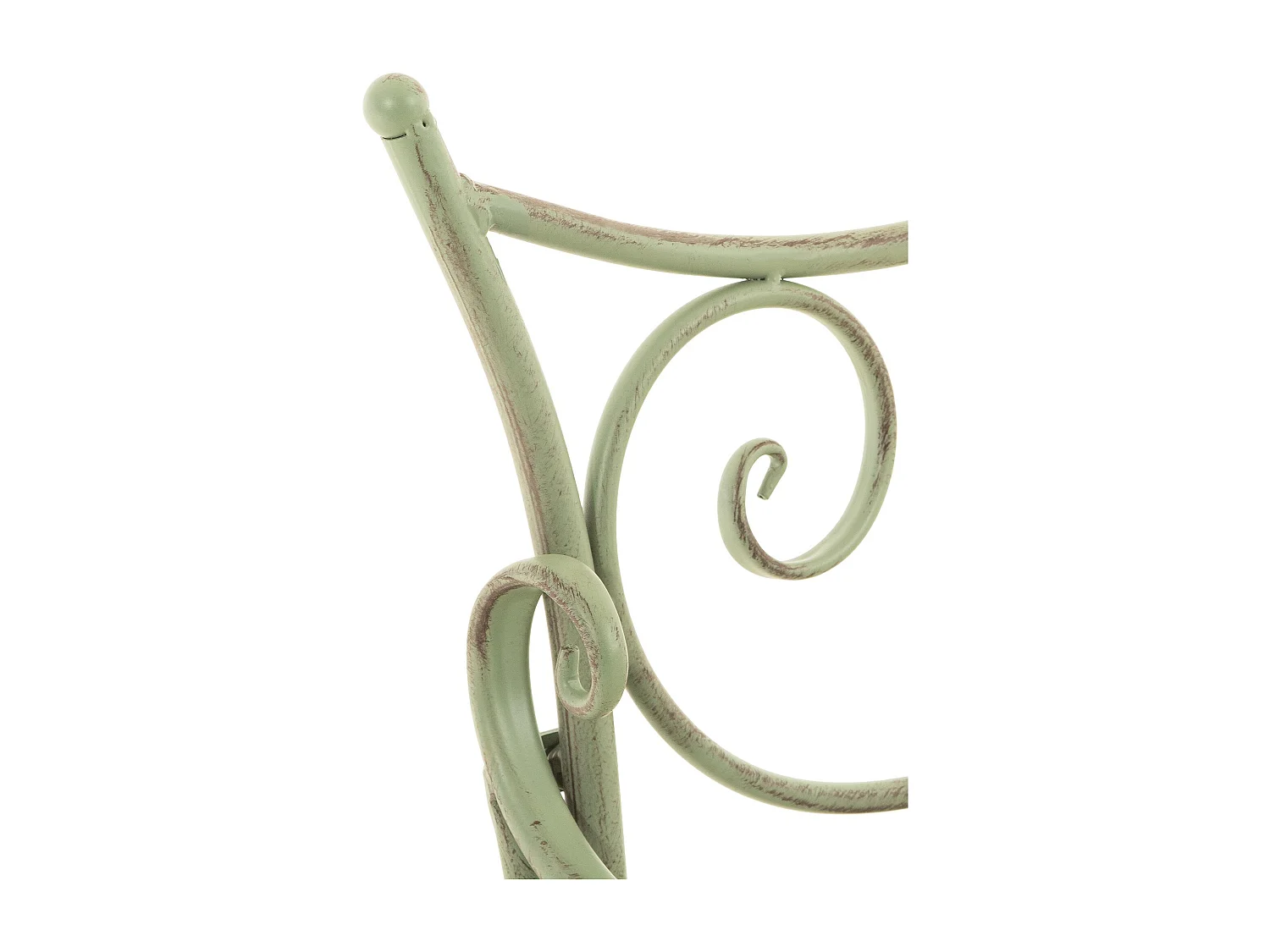 Banc de jardin - Métal - Vert antique - Tara
