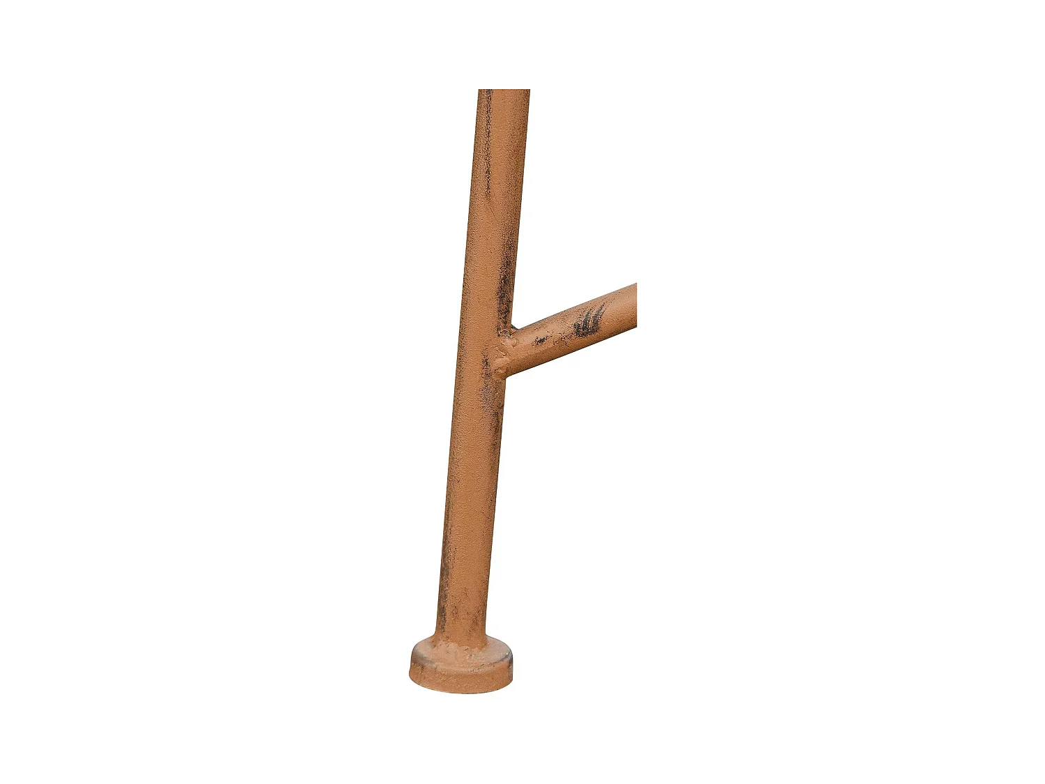 Gartenbank - Metall - antik braun - Tara