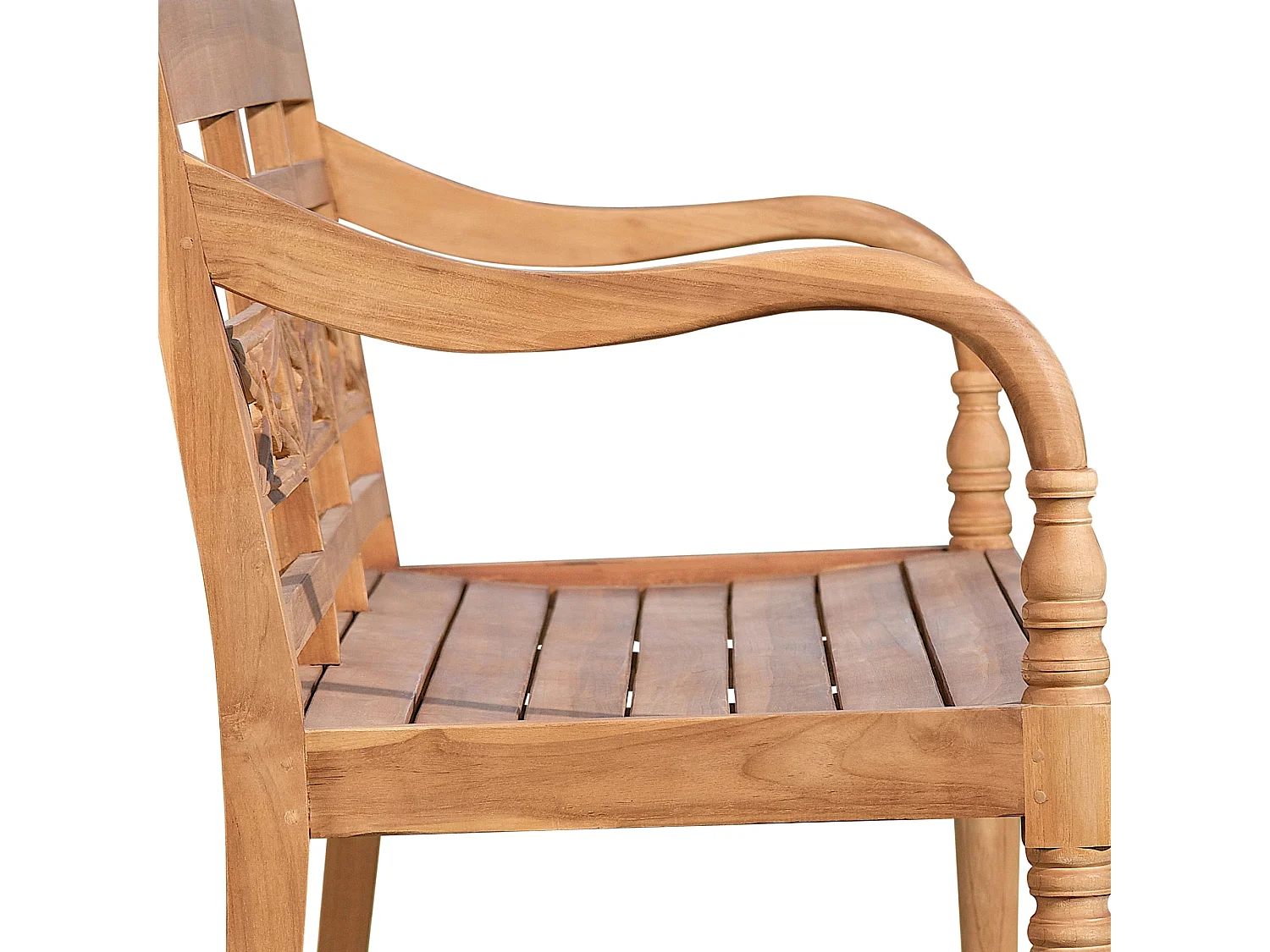 Banc de jardin - Bois - Teck - Maryland V2