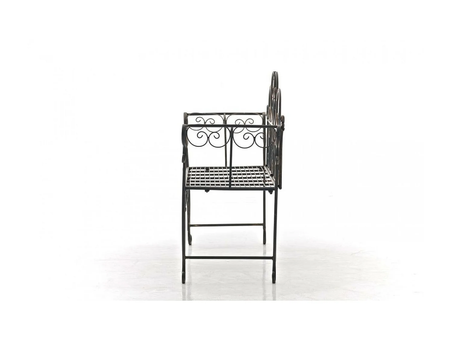 Banco de jardín - Metal - Bronce - Minna