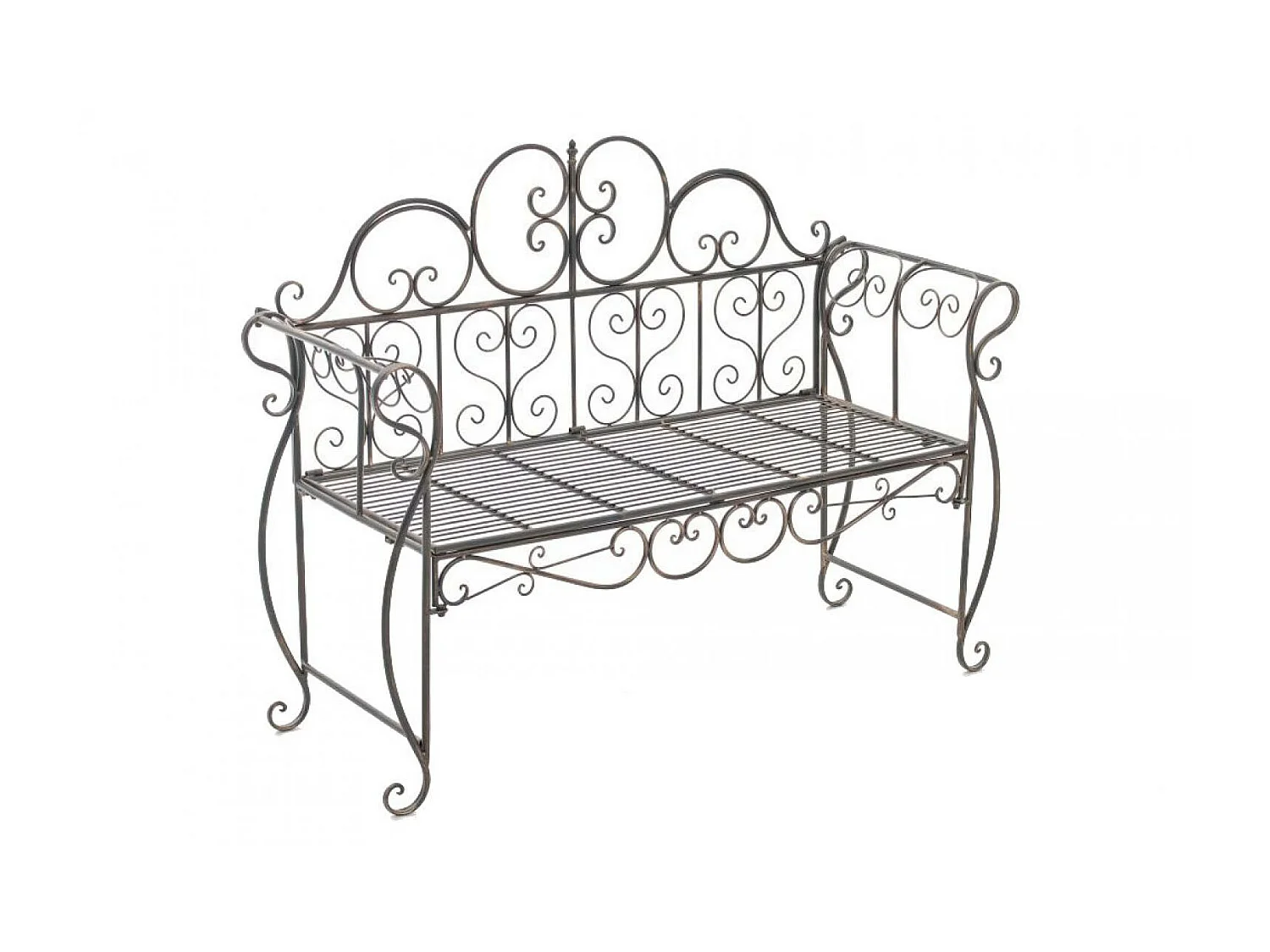 Banco de jardín - Metal - Bronce - Minna