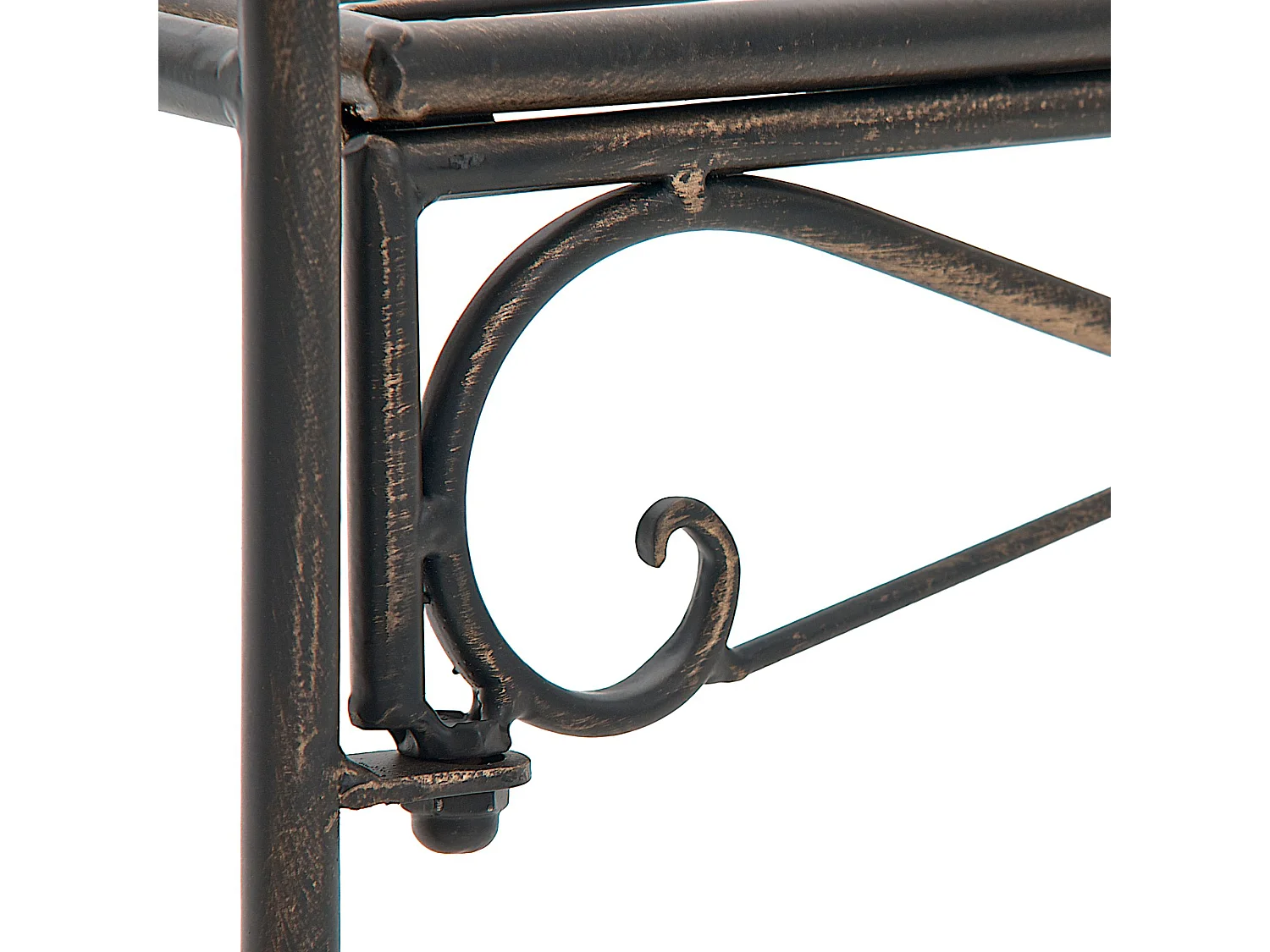 Banc de jardin - Métal - Bronze - Minna
