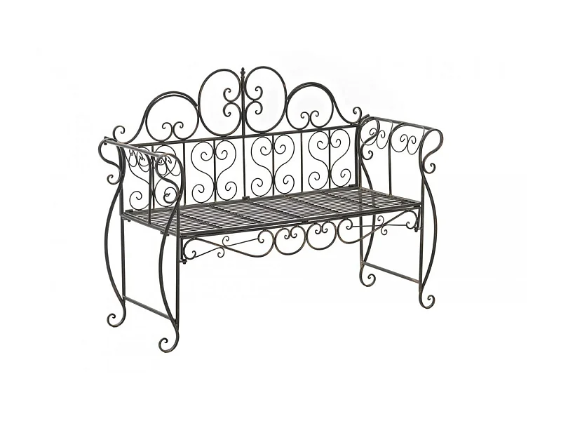 Banc de jardin - Métal - Bronze - Minna