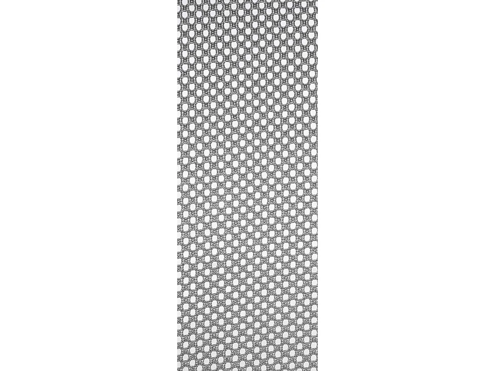 Chaise de bureau - Microfibre & Blanc - Gris clair - Tracy