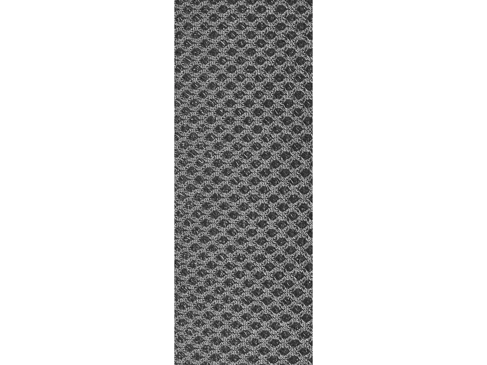 Chaise de bureau - Microfibre & Blanc - Gris clair - Tracy