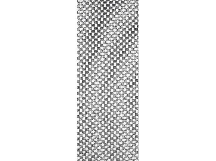 Chaise de bureau - Microfibre & Blanc - Gris clair - Tracy