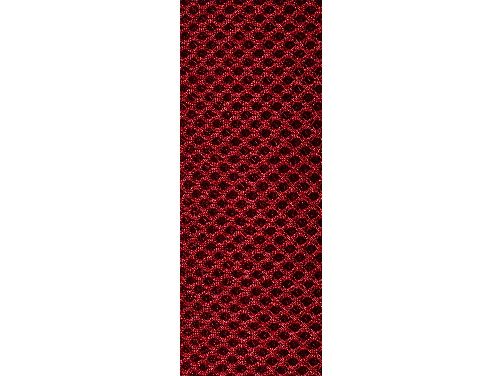 Chaise de bureau - Microfibre & Blanc - Rouge - Tracy