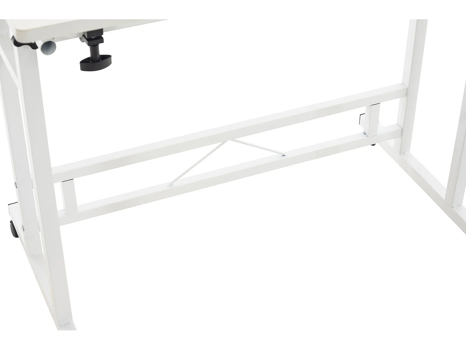 table de bureau - Bois & Métal - Blanc - Telford