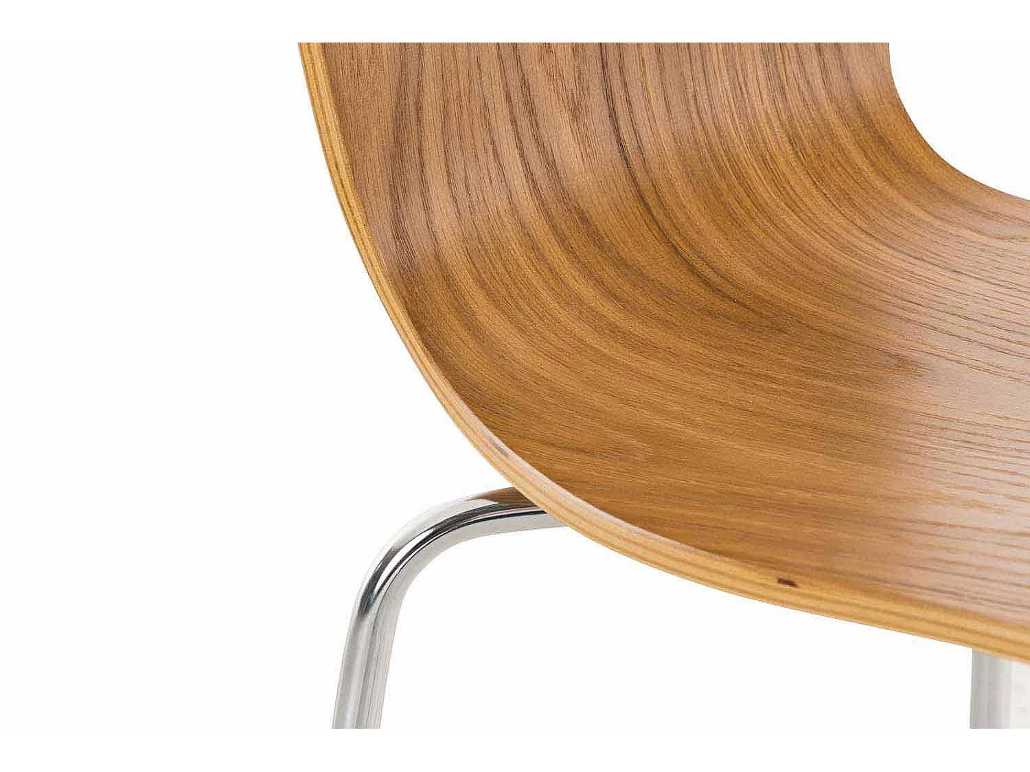 Lot de 16  Chaise de conférence - Bois & Gris - Chêne - Aaron