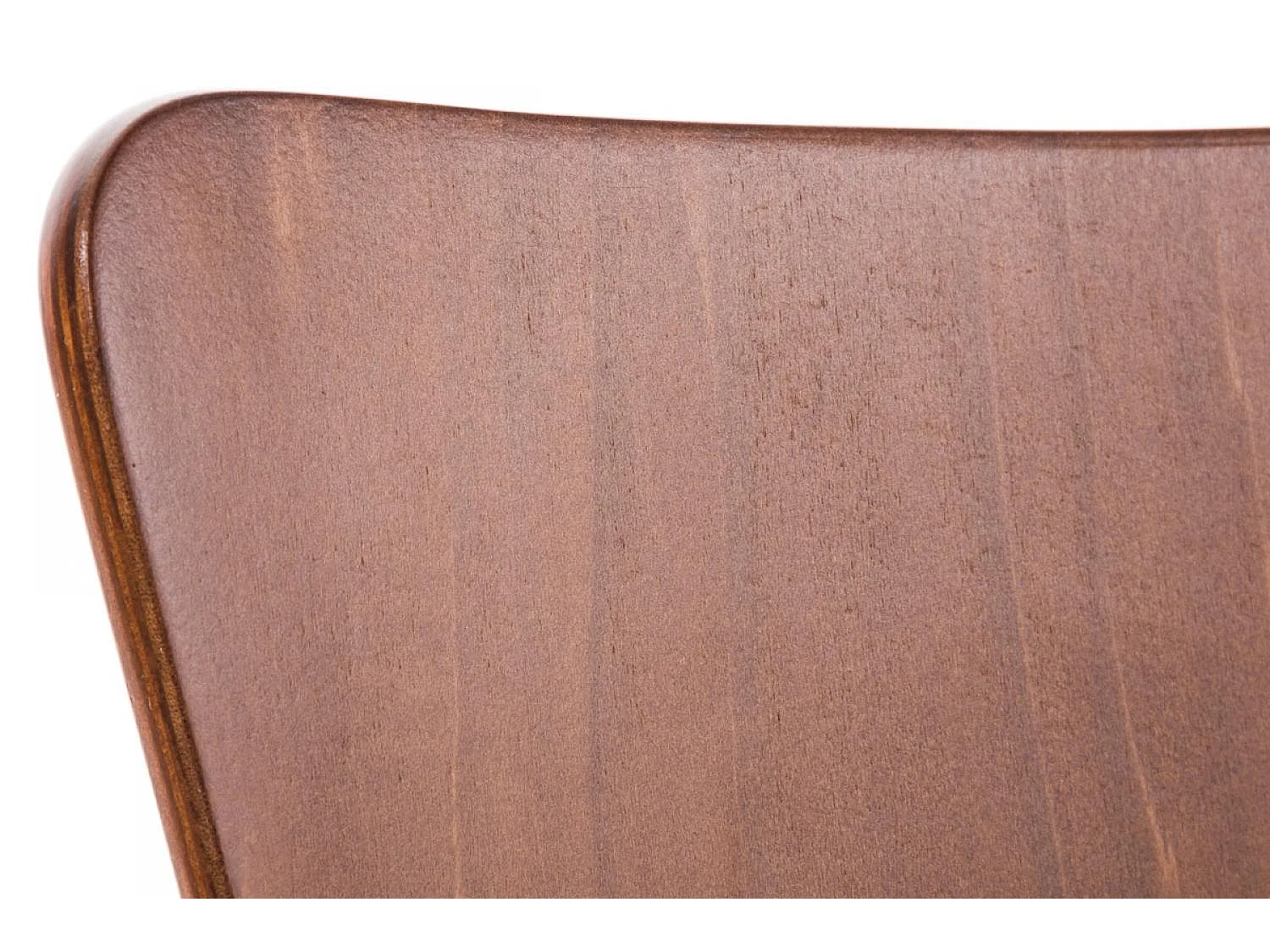 Set van 2  Conferentiestoelen - Hout & wit - bruin - Aaron