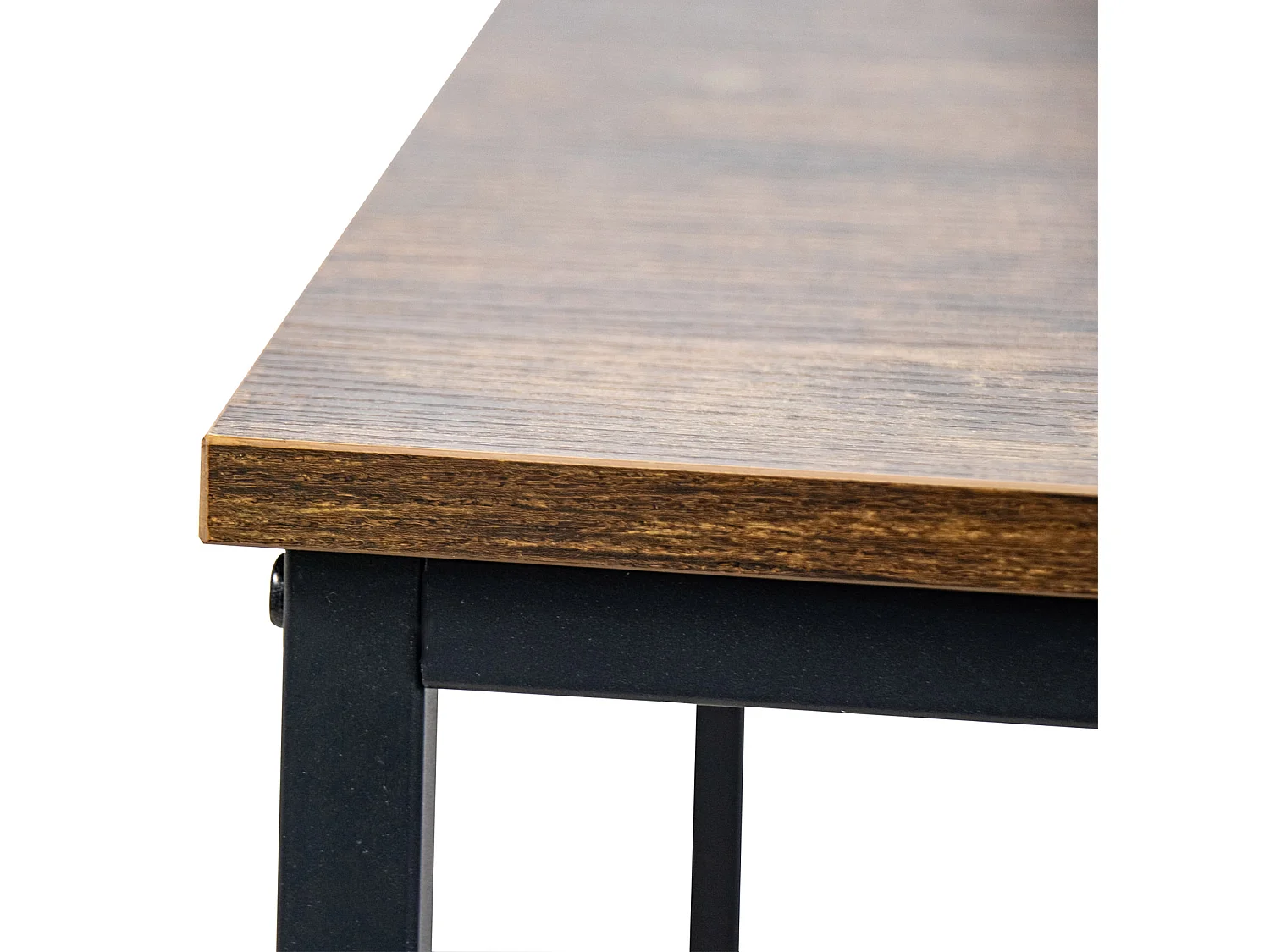 table de bureau - Bois - Noir / Marron - 120cm Ocala