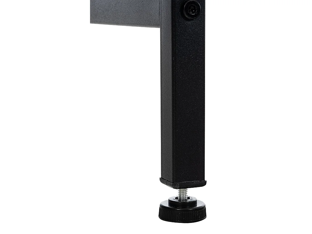 table de bureau - Bois - Noir / Marron - 120cm Oviedo