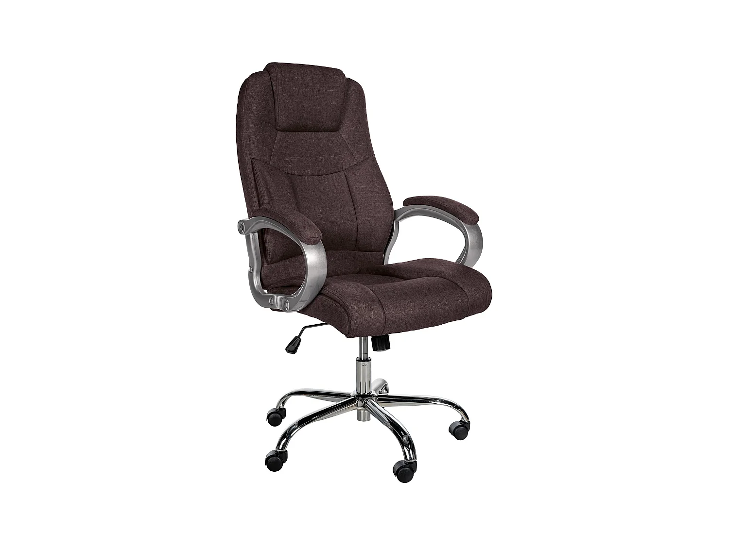 Chaise de bureau - Tissu - Marron - XL Apoll