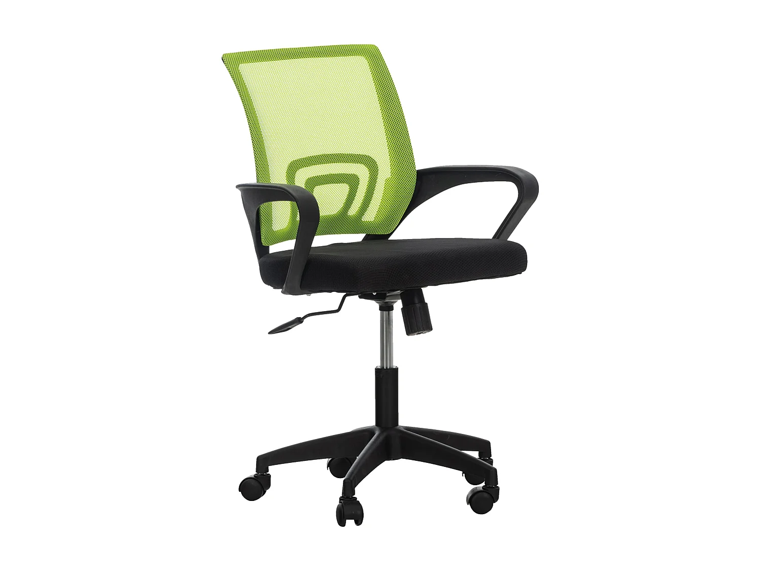 Chaise de bureau - Microfibre & Plastique - Vert - Auburn