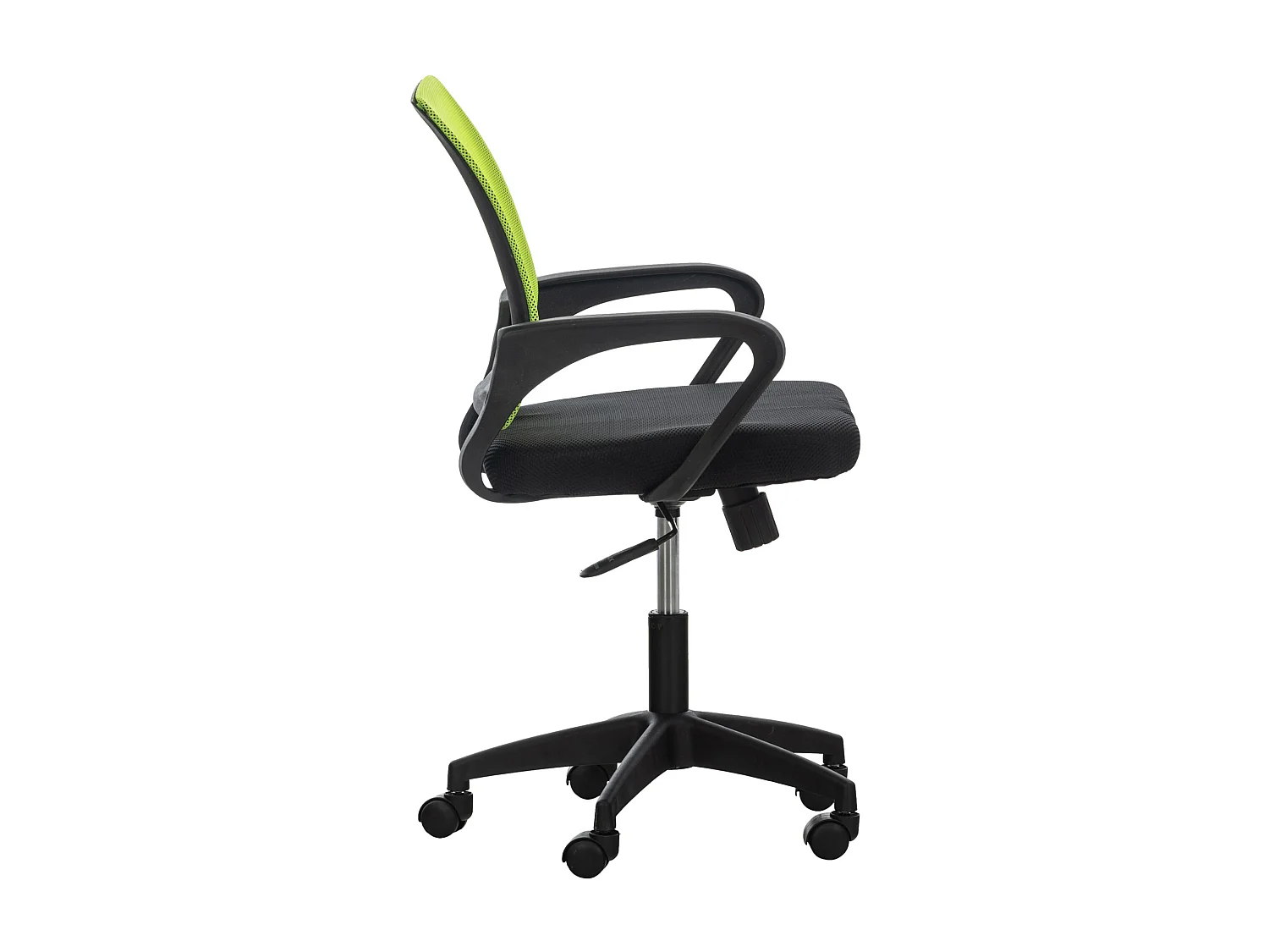 Chaise de bureau - Microfibre & Plastique - Vert - Auburn