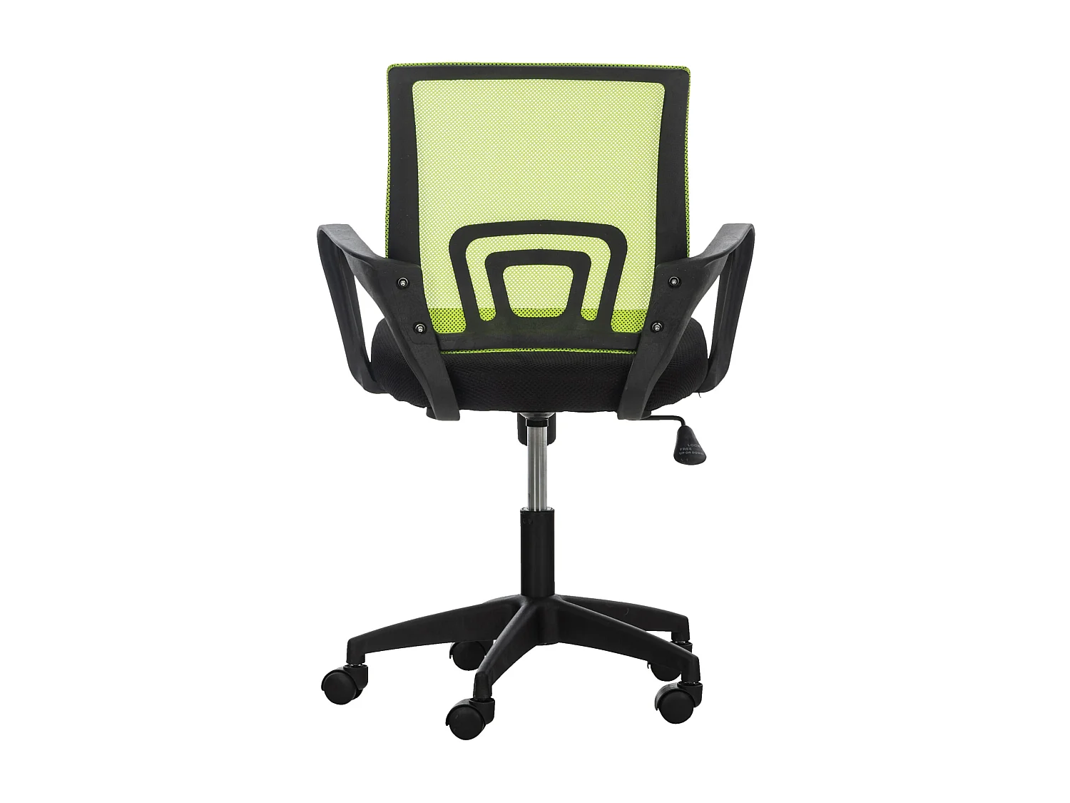 Chaise de bureau - Microfibre & Plastique - Vert - Auburn