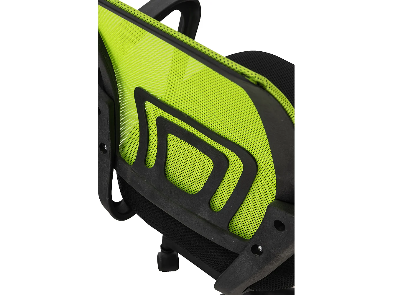 Chaise de bureau - Microfibre & Plastique - Vert - Auburn