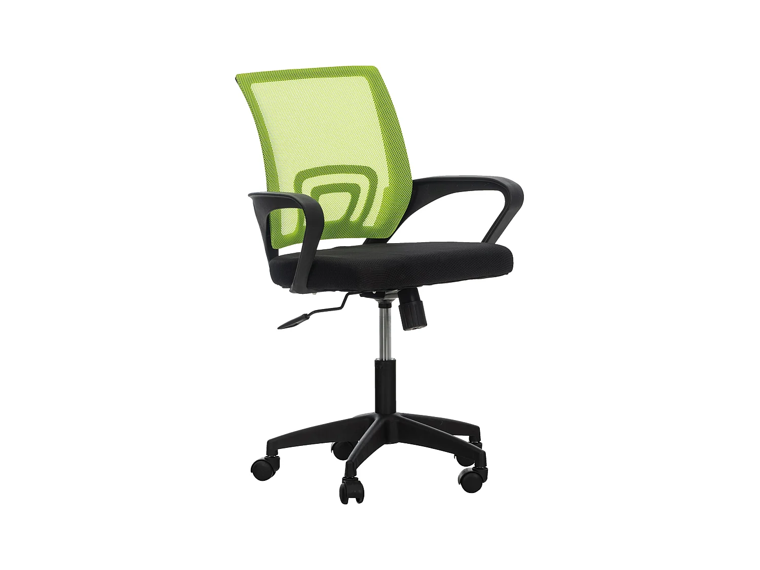 Chaise de bureau - Microfibre & Plastique - Vert - Auburn
