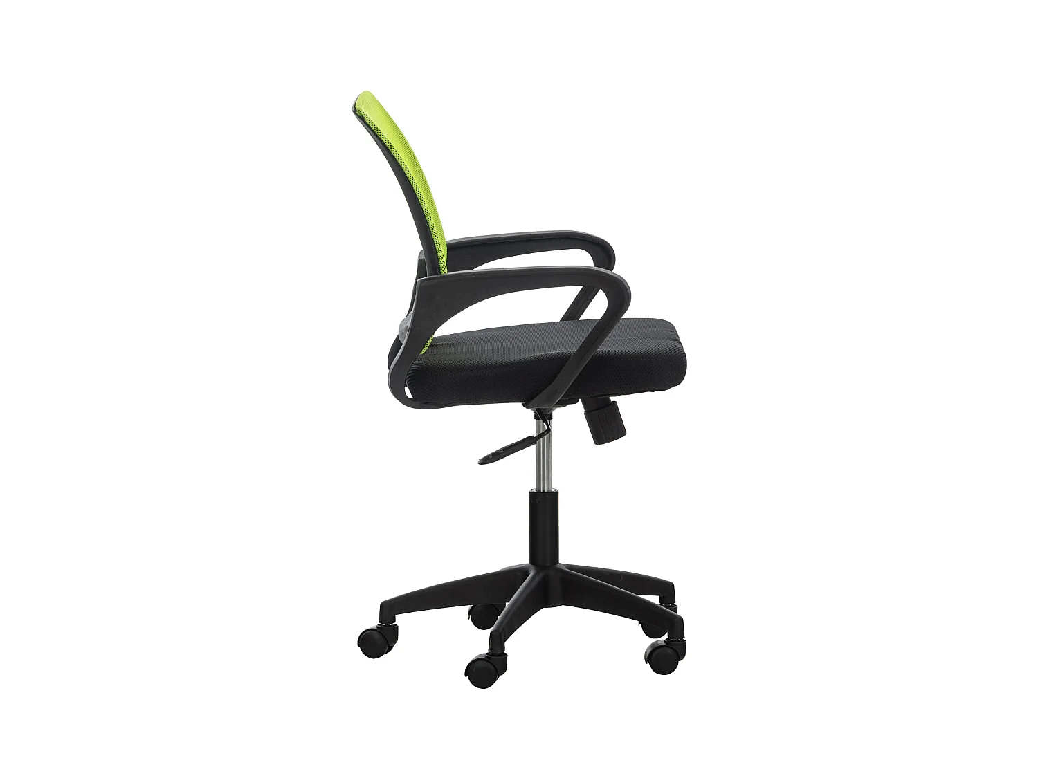 Chaise de bureau - Microfibre & Plastique - Vert - Auburn