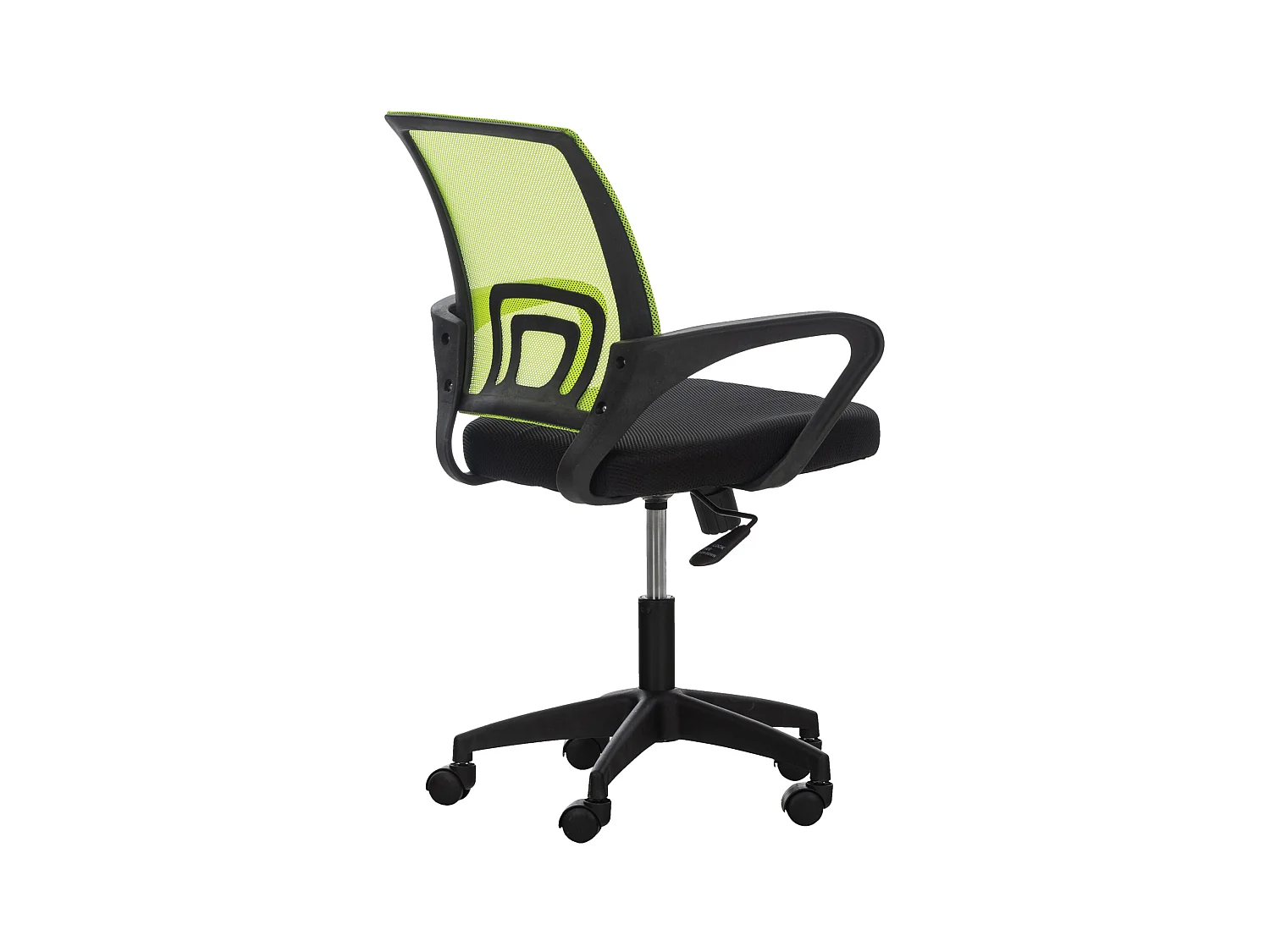 Chaise de bureau - Microfibre & Plastique - Vert - Auburn
