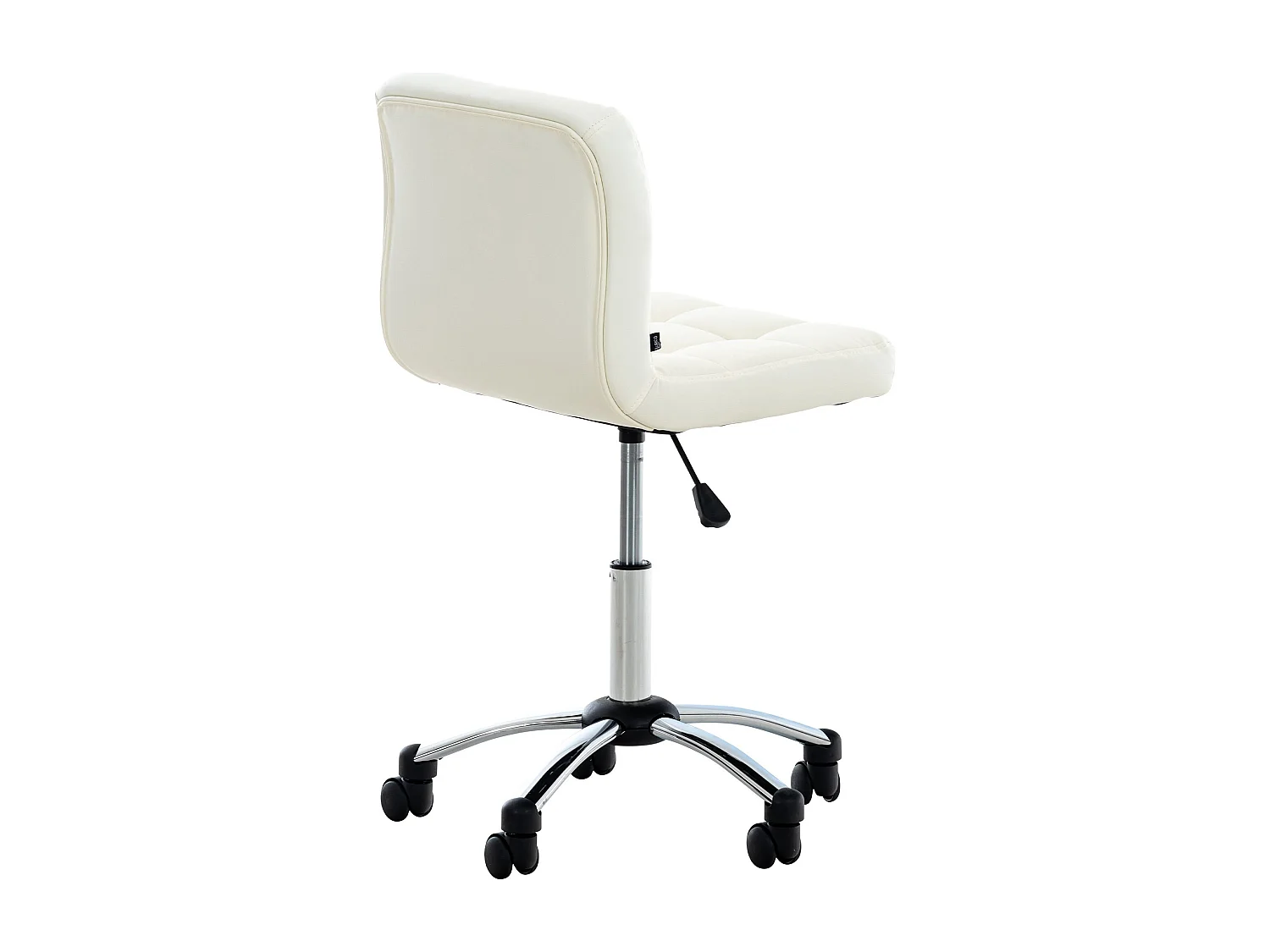 Chaise de bureau - Similicuir - Blanc - Medica
