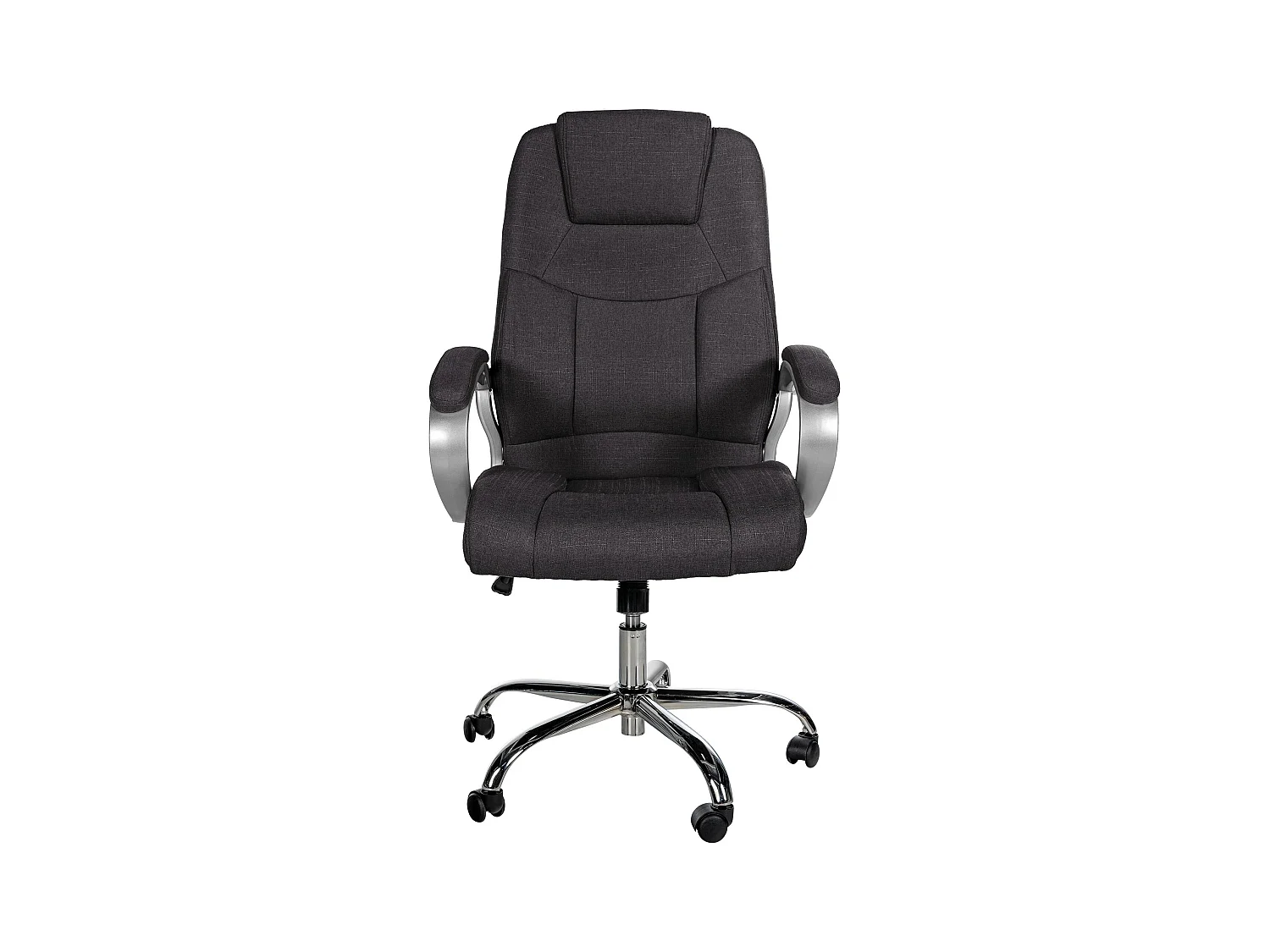 Chaise de bureau - Tissu - Noir - XL Apoll