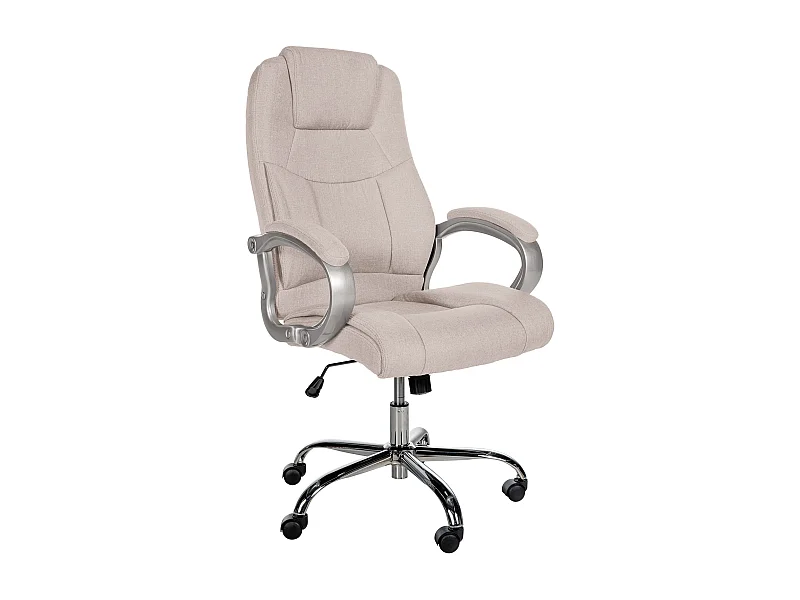 Bürosessel - Stoff - creme - XL Apoll