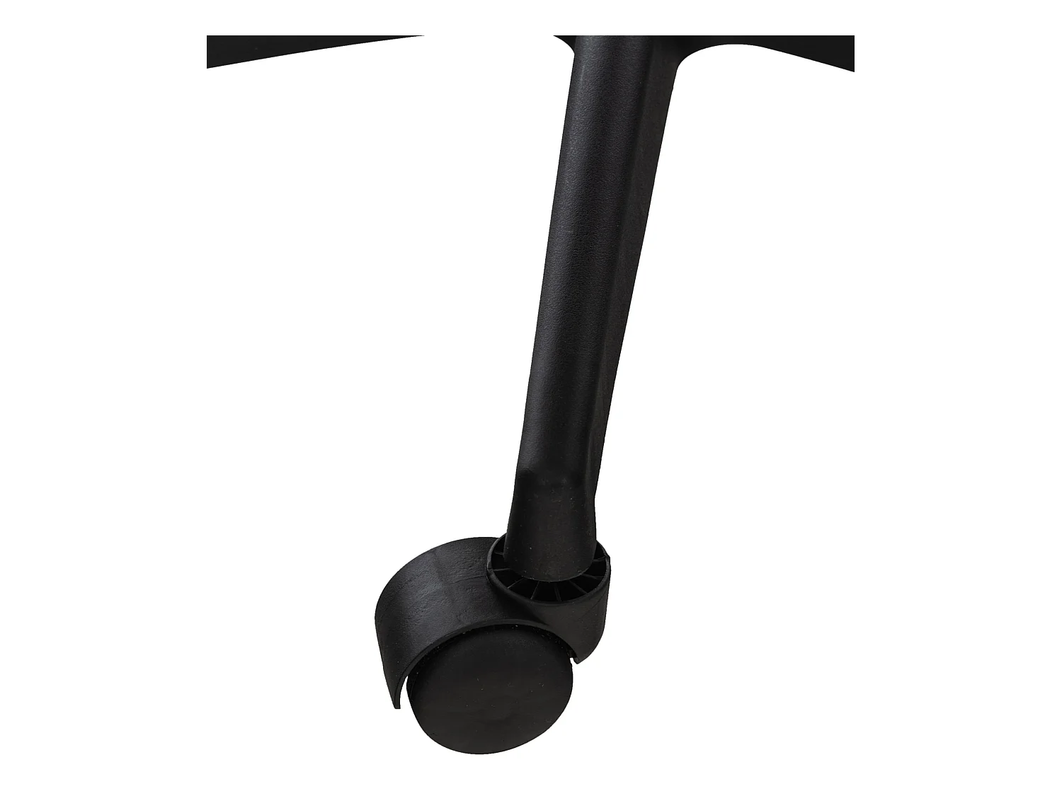 Chaise de bureau - Microfibre & Plastique - Rouge - Auburn