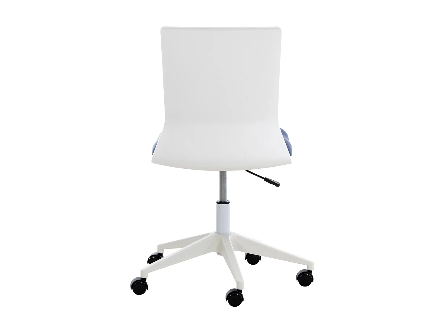 Chaise de bureau - Similicuir & Plastique - Bleu - Apolda