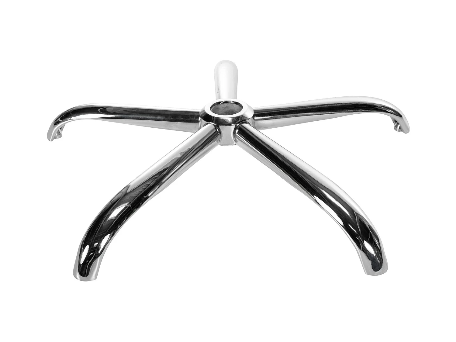 Chaise de bureau - Métal - Chrome - Rund