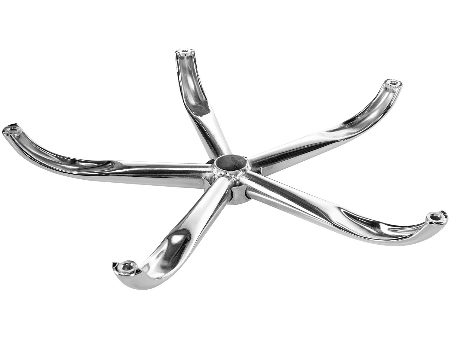 Chaise de bureau - Métal - Chrome - Rund