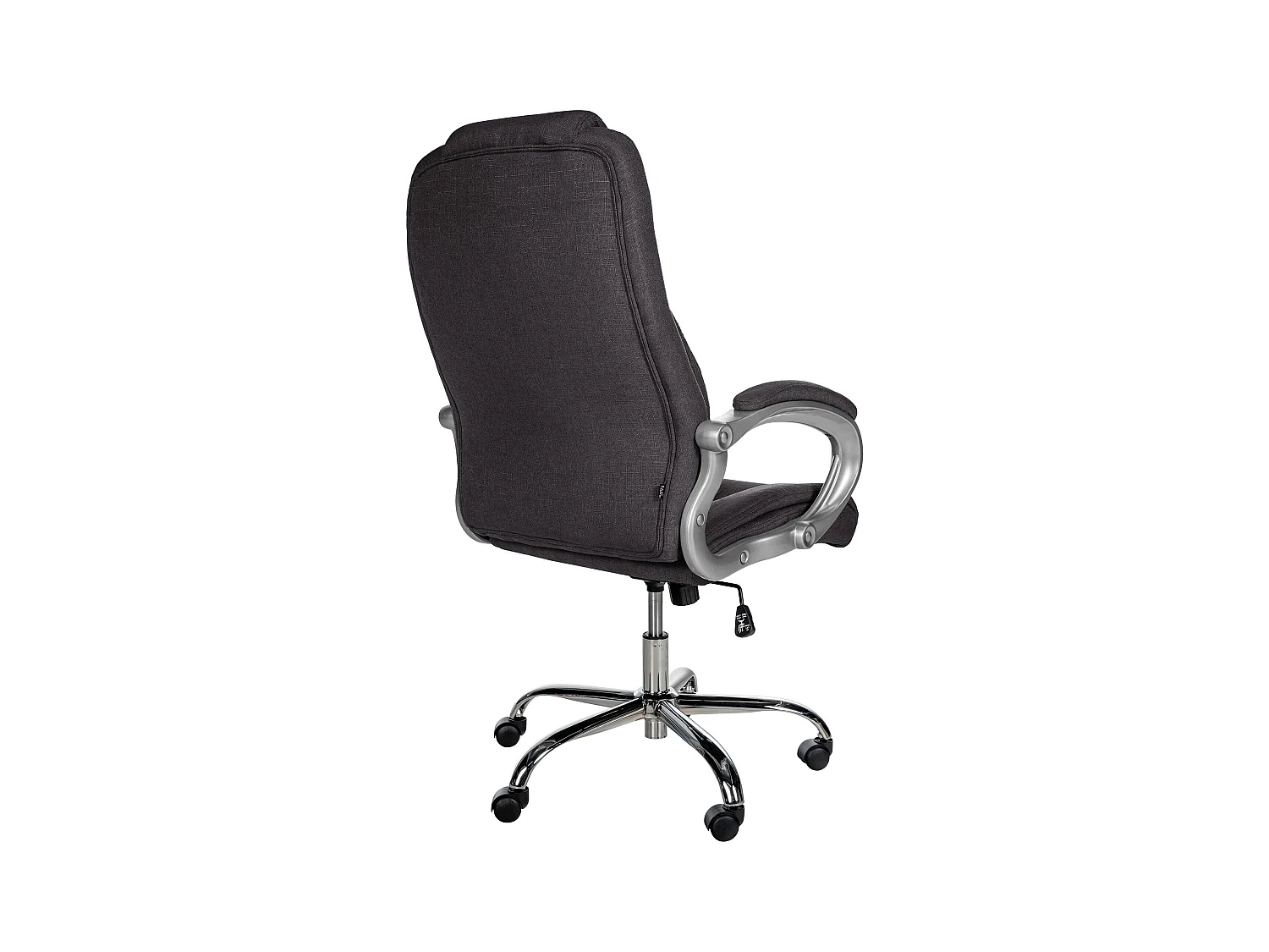 Chaise de bureau - Tissu - Gris foncé - XL Apoll
