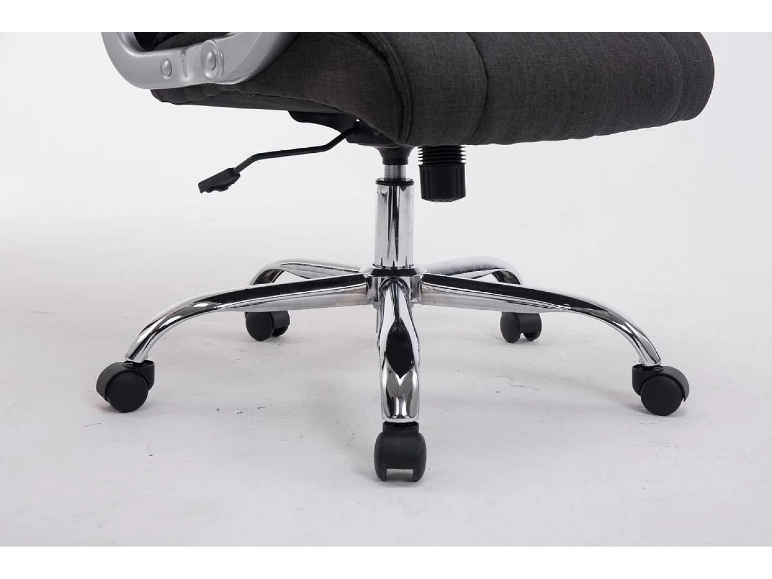 Chaise de bureau - Tissu & Nature - Gris foncé - XL Apoll