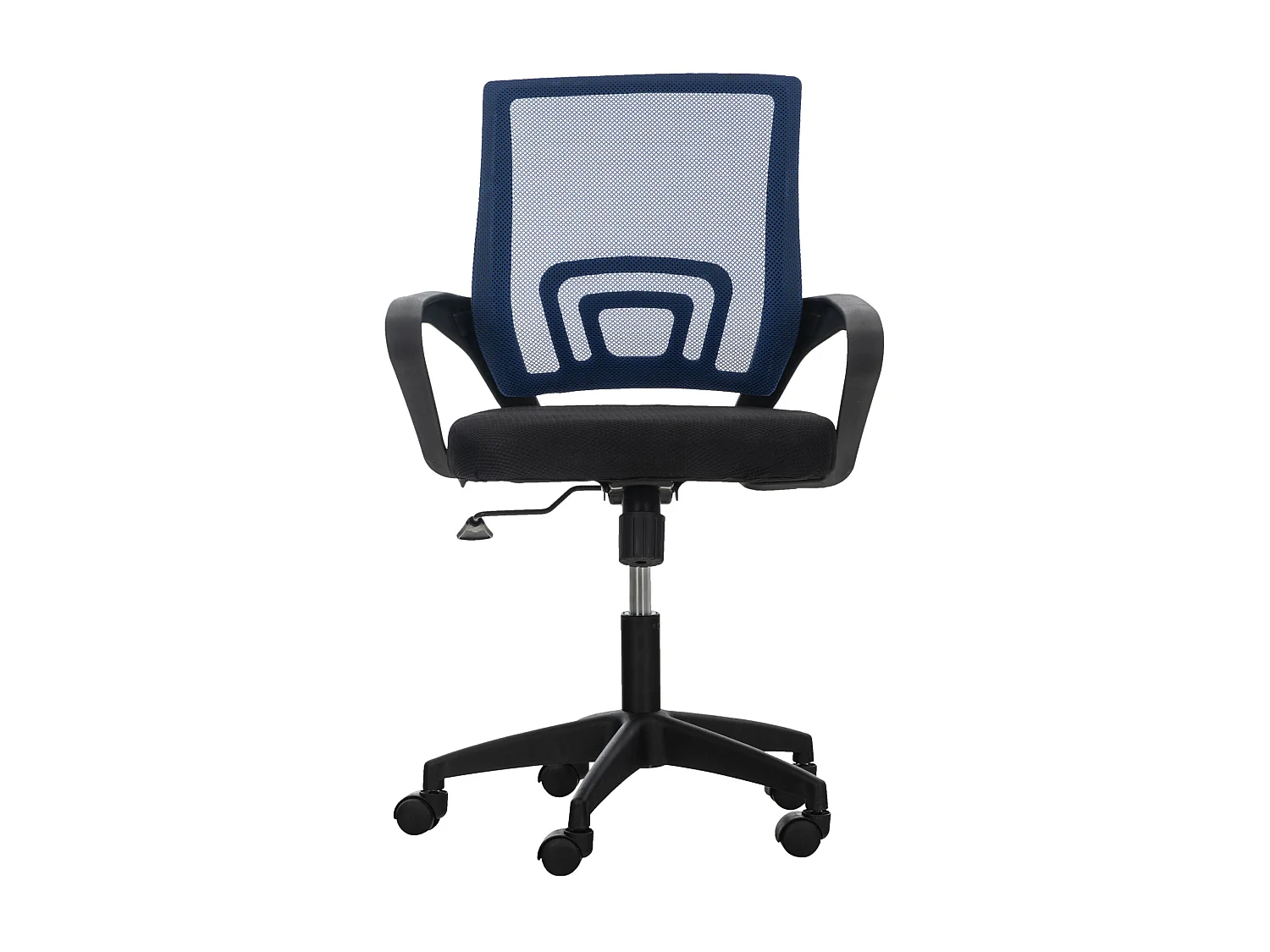 Chaise de bureau - Microfibre & Plastique - Bleu - Auburn